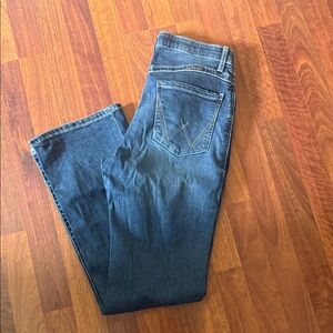 Excellent Wrangler Women’s Dark Blue Bootcut Jeans - Willow 9 x 32